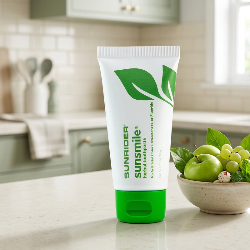 Sunrider SunSmile Herbal Toothpaste official product photo